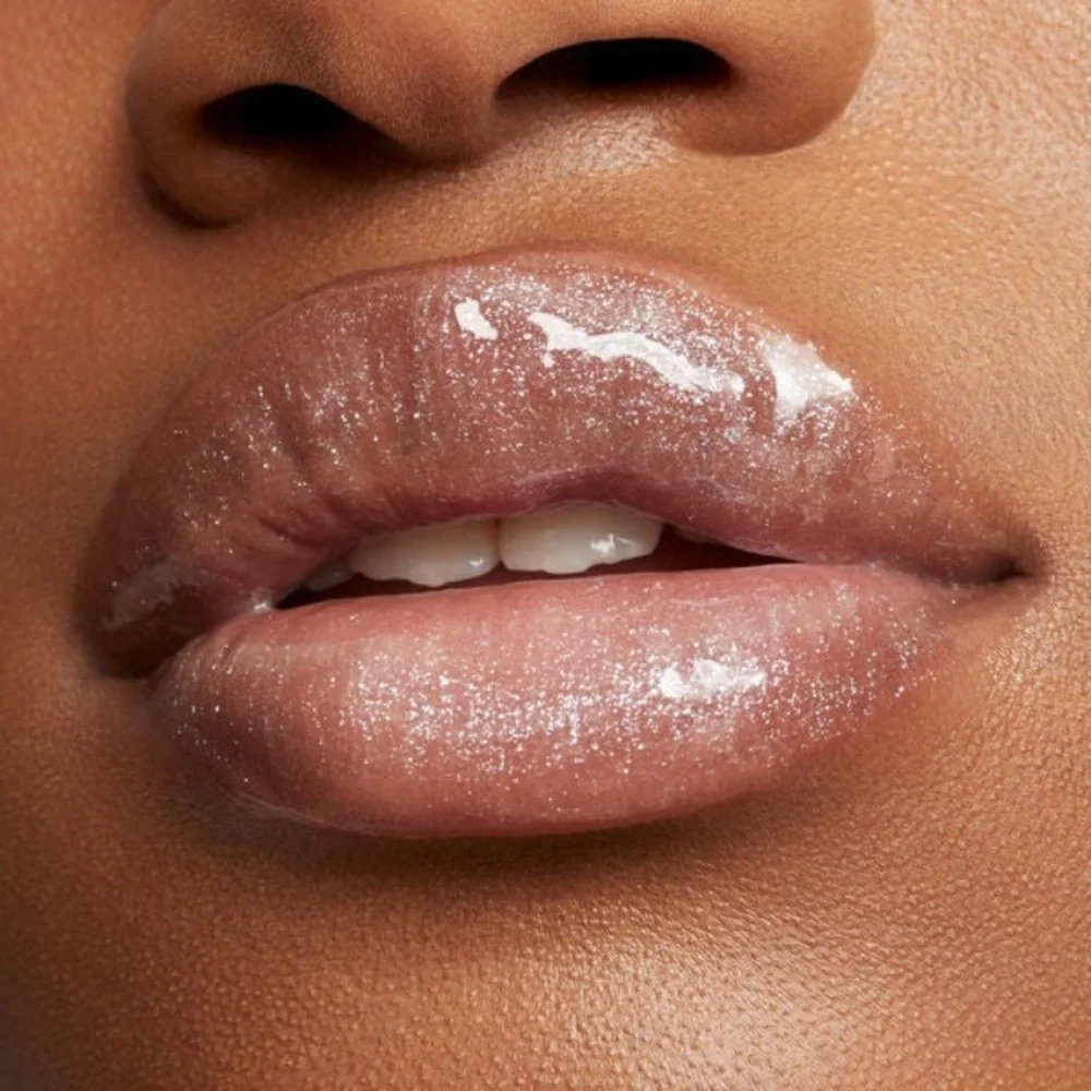 e.l.f. Lip Lacquer Bubbles Shade Shimmery Clear High Shine Non Sticky